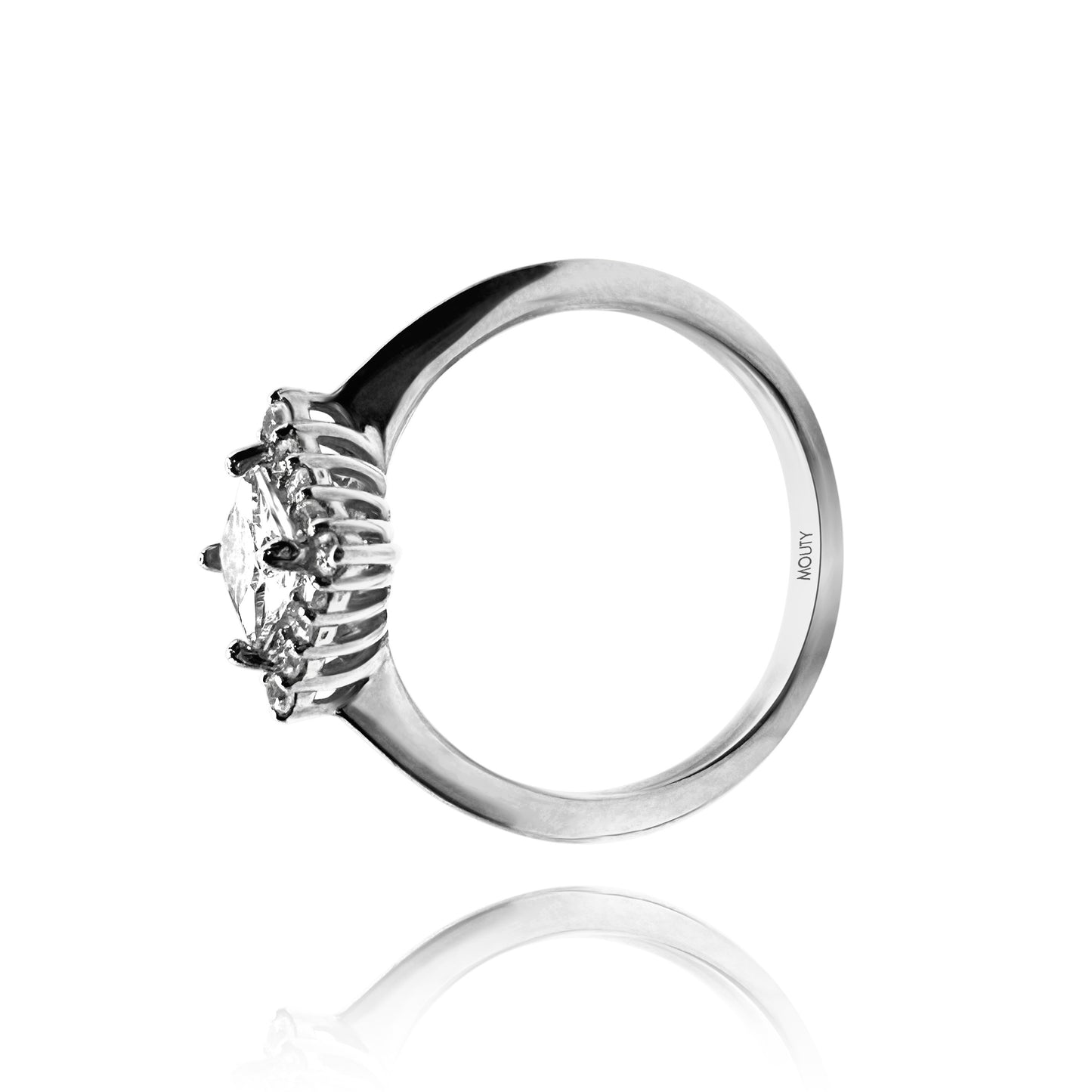 Anillo Alessia en oro .75 ct