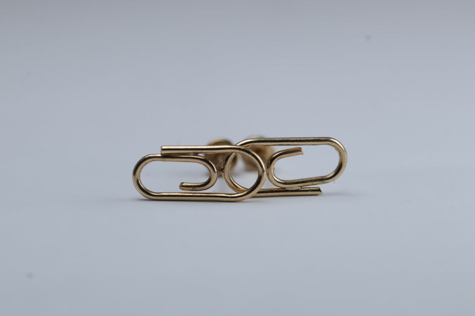 Broqueles Clip en Oro Amarillo 10k Cod.1919-27 9.5mm