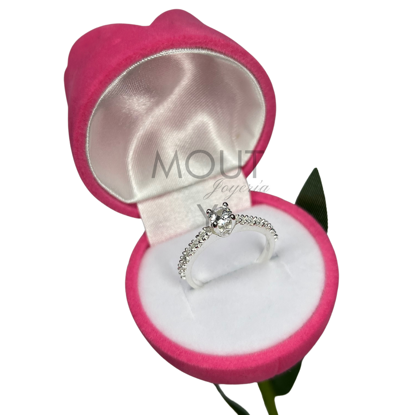 Estuche para anillo en forma de Tulipán (no incluye anillo)
