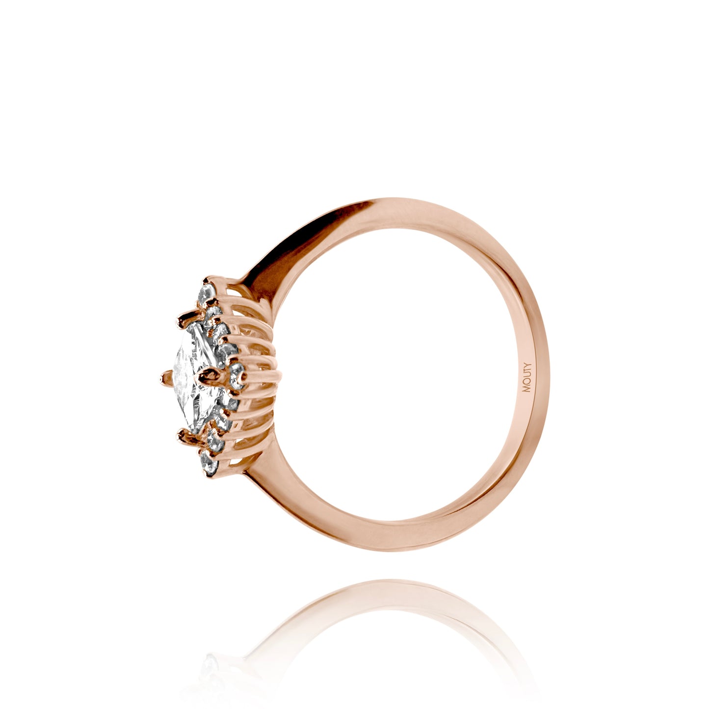 Anillo Alessia en oro .75 ct