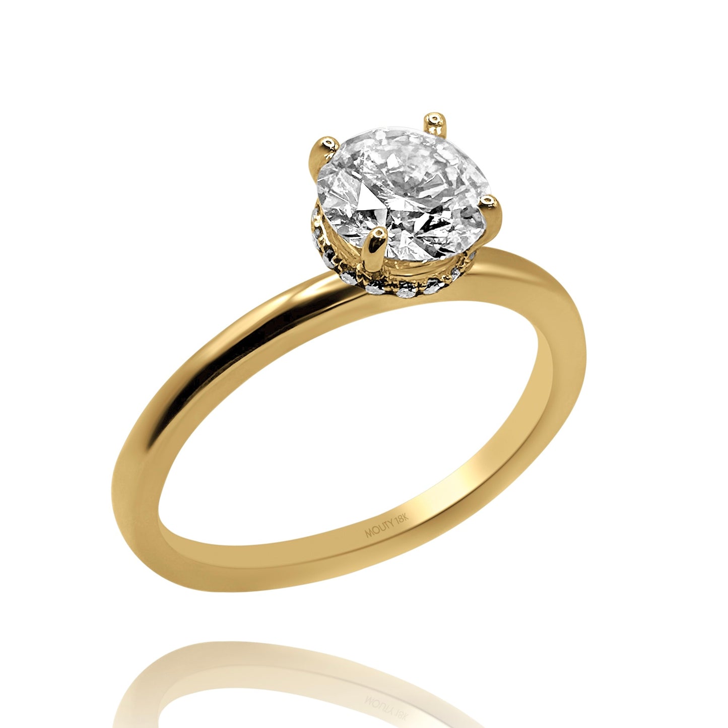 Anillo Eva en Oro 1.00 ct