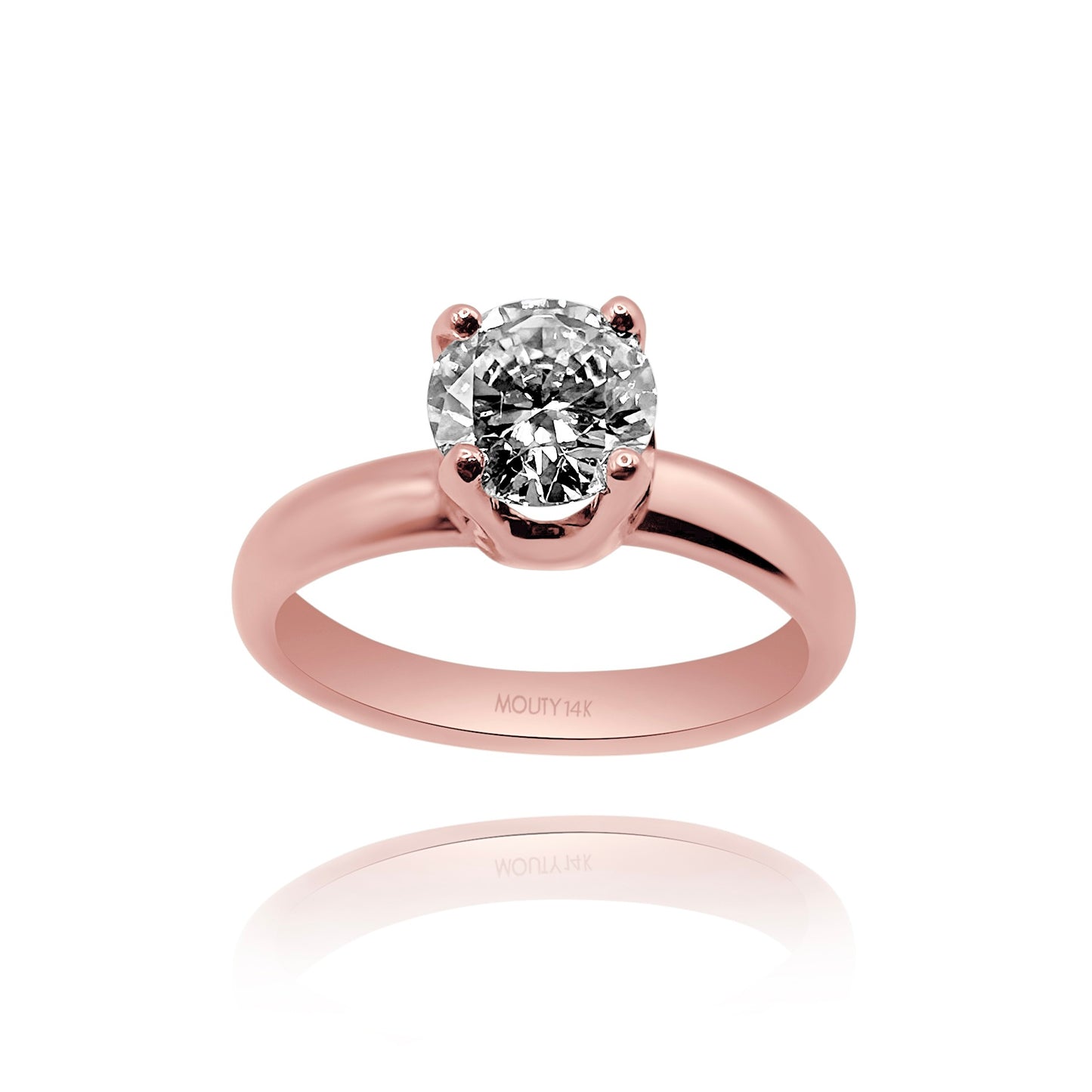 Anillo Isabella en oro 1.00 ct
