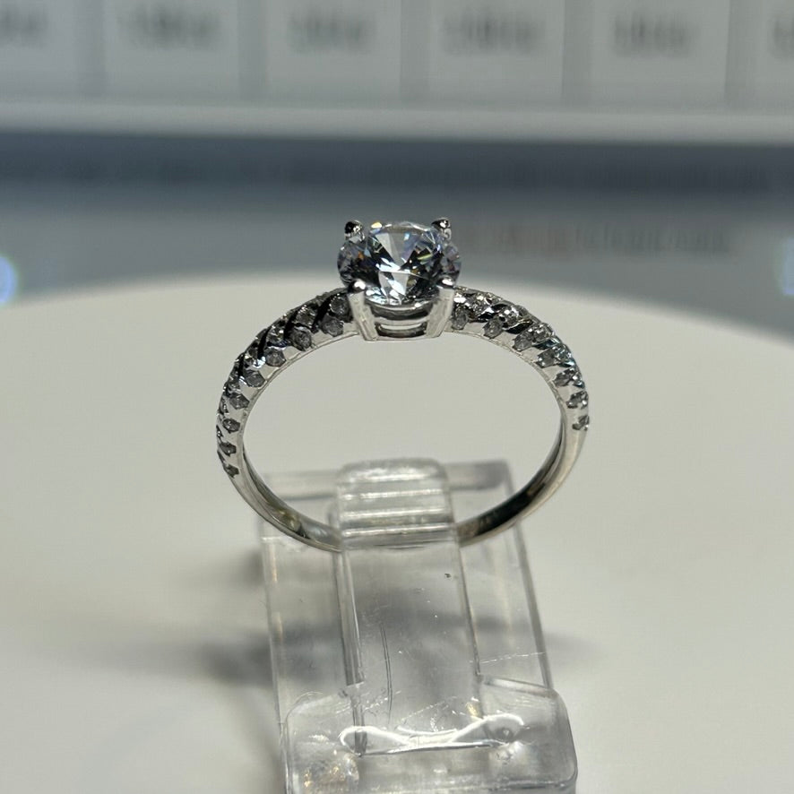 Anillo de compromiso en oro