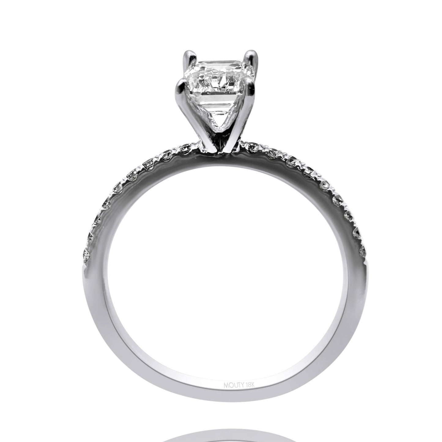 Anillo Aria en oro 1.00 ct
