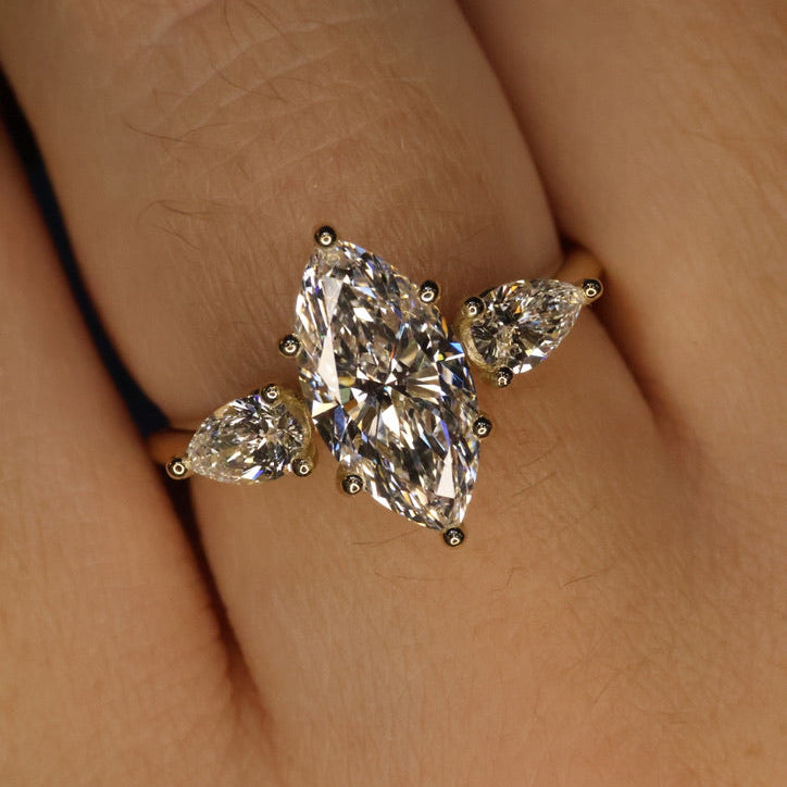 Anillo de compromiso en Oro
