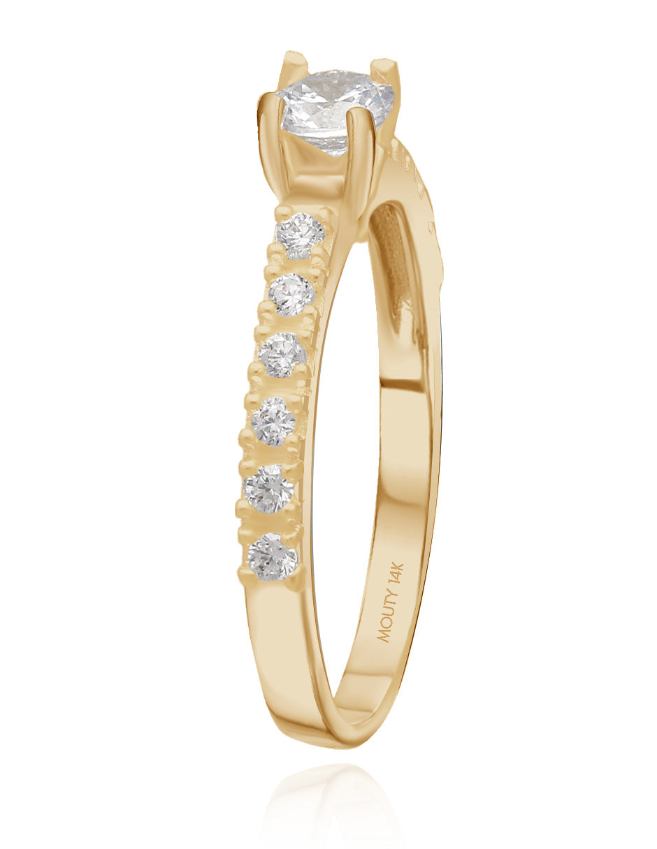 Anillo Amour en Oro .50 ct