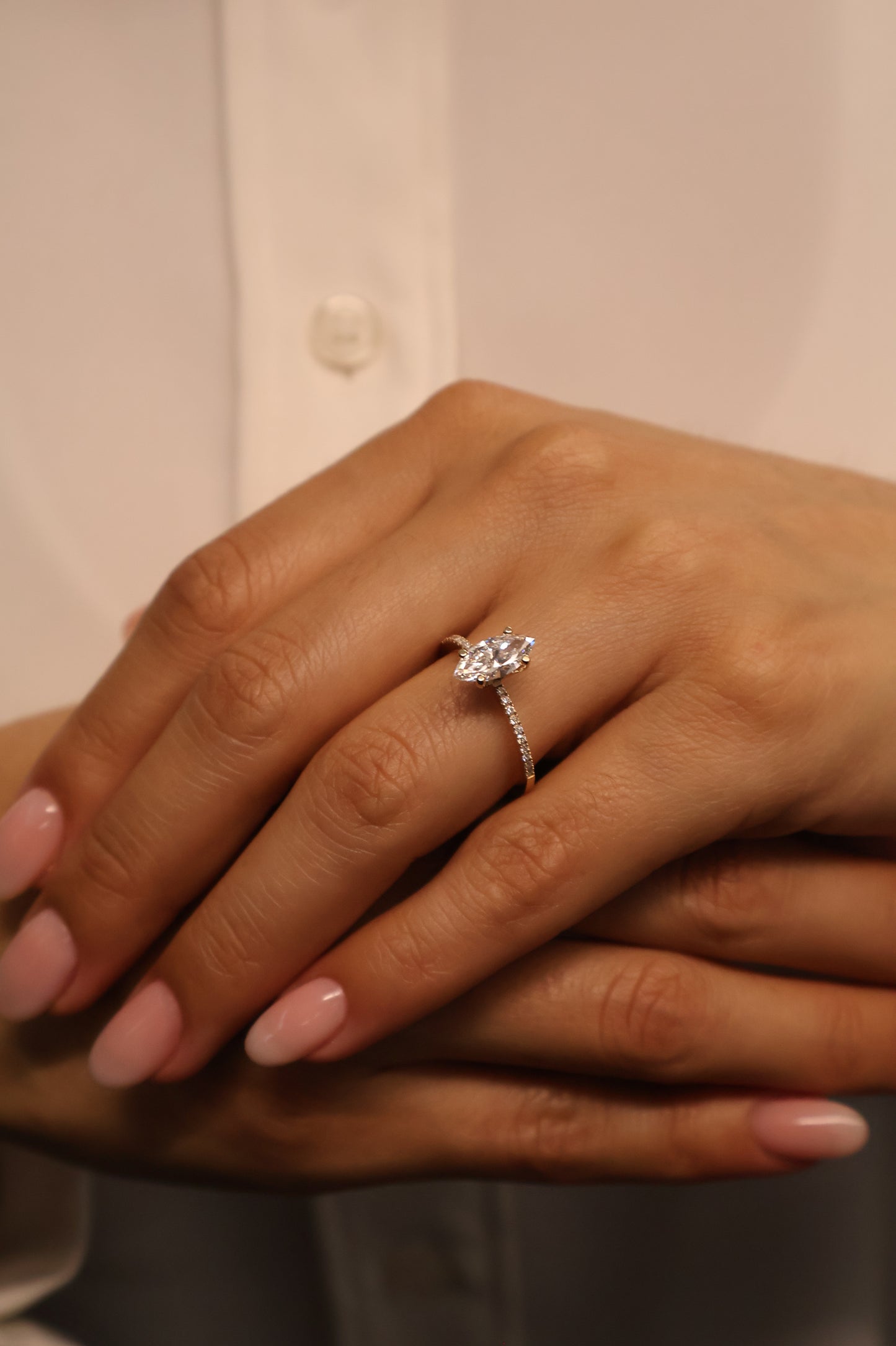 Anillo Rafaella en oro 1.00 ct