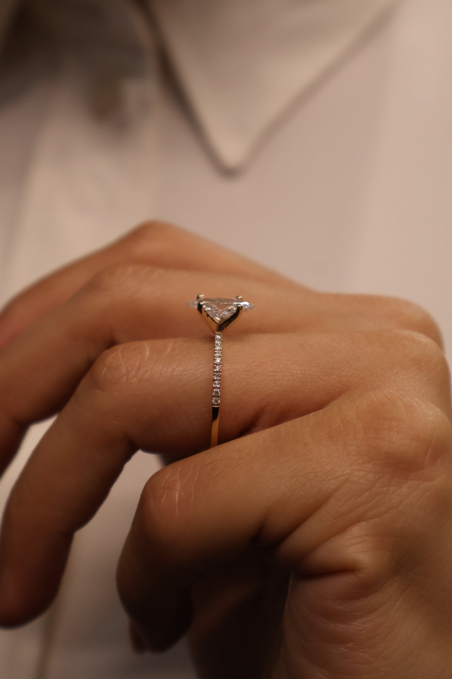 Anillo Rafaella en oro 1.00 ct