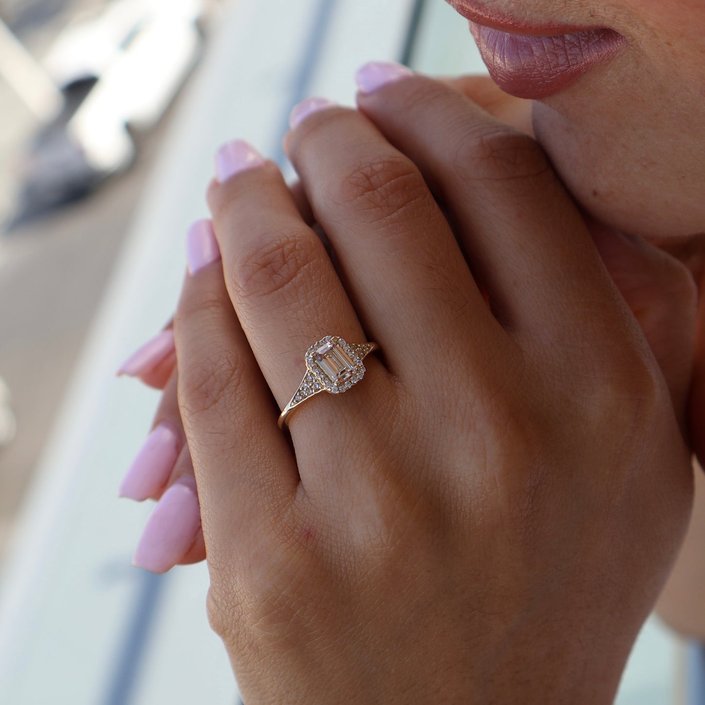 Anillo en Oro Amarillo 14k con Circonia Mod.16004