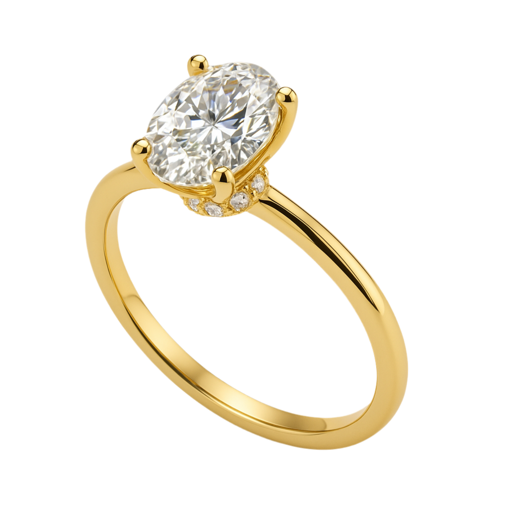 Anillo Afrodita en Oro 1.00 ct
