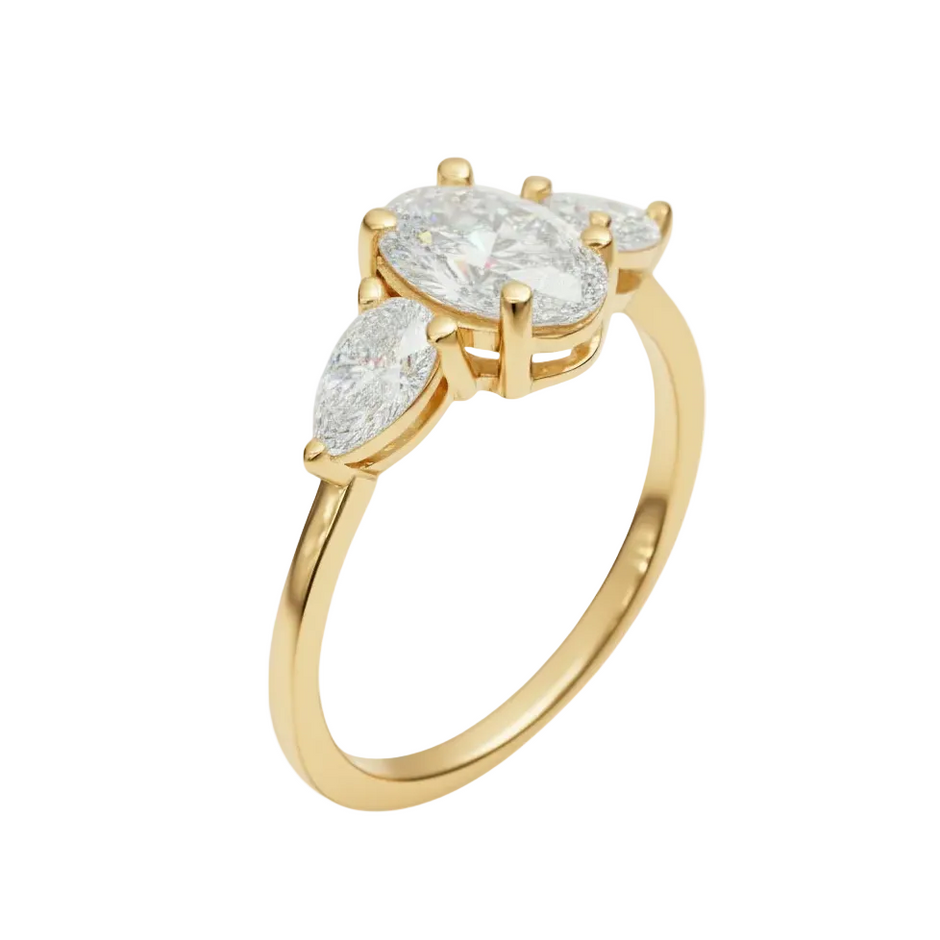 Camille en oro 1.00 ct