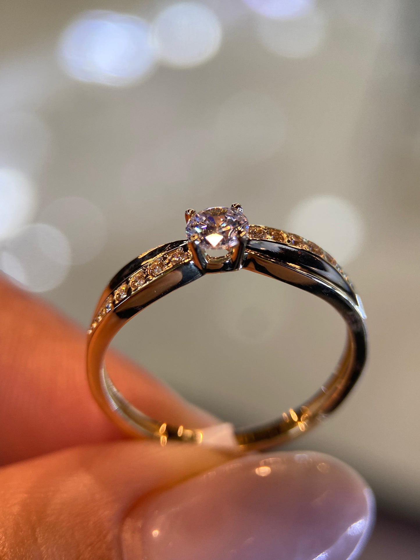 Anillo Lotus en Oro