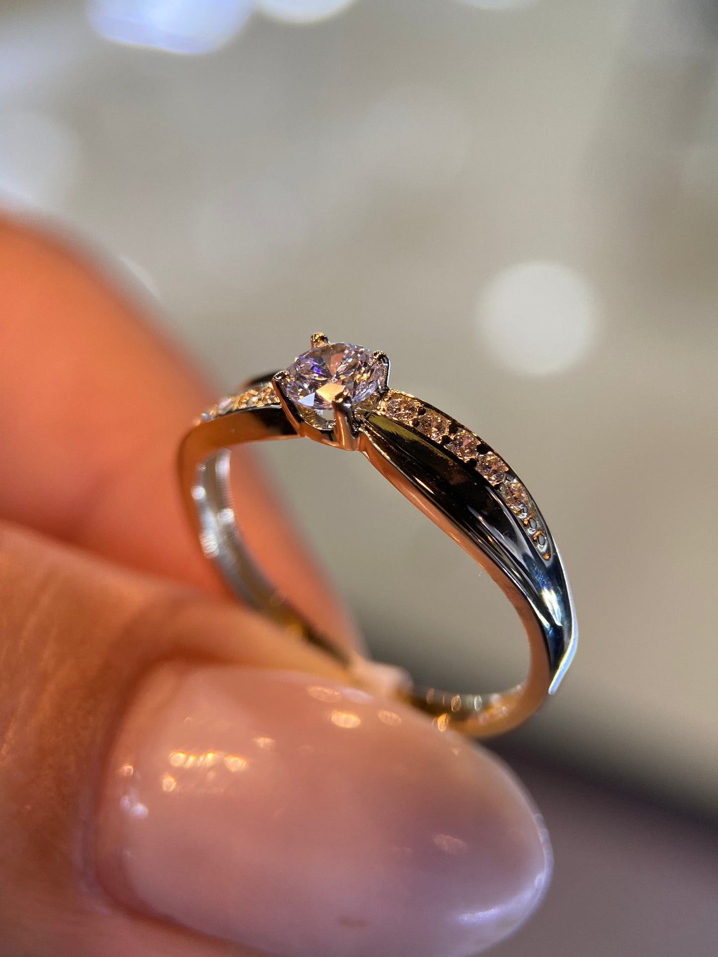Anillo Lotus en Oro