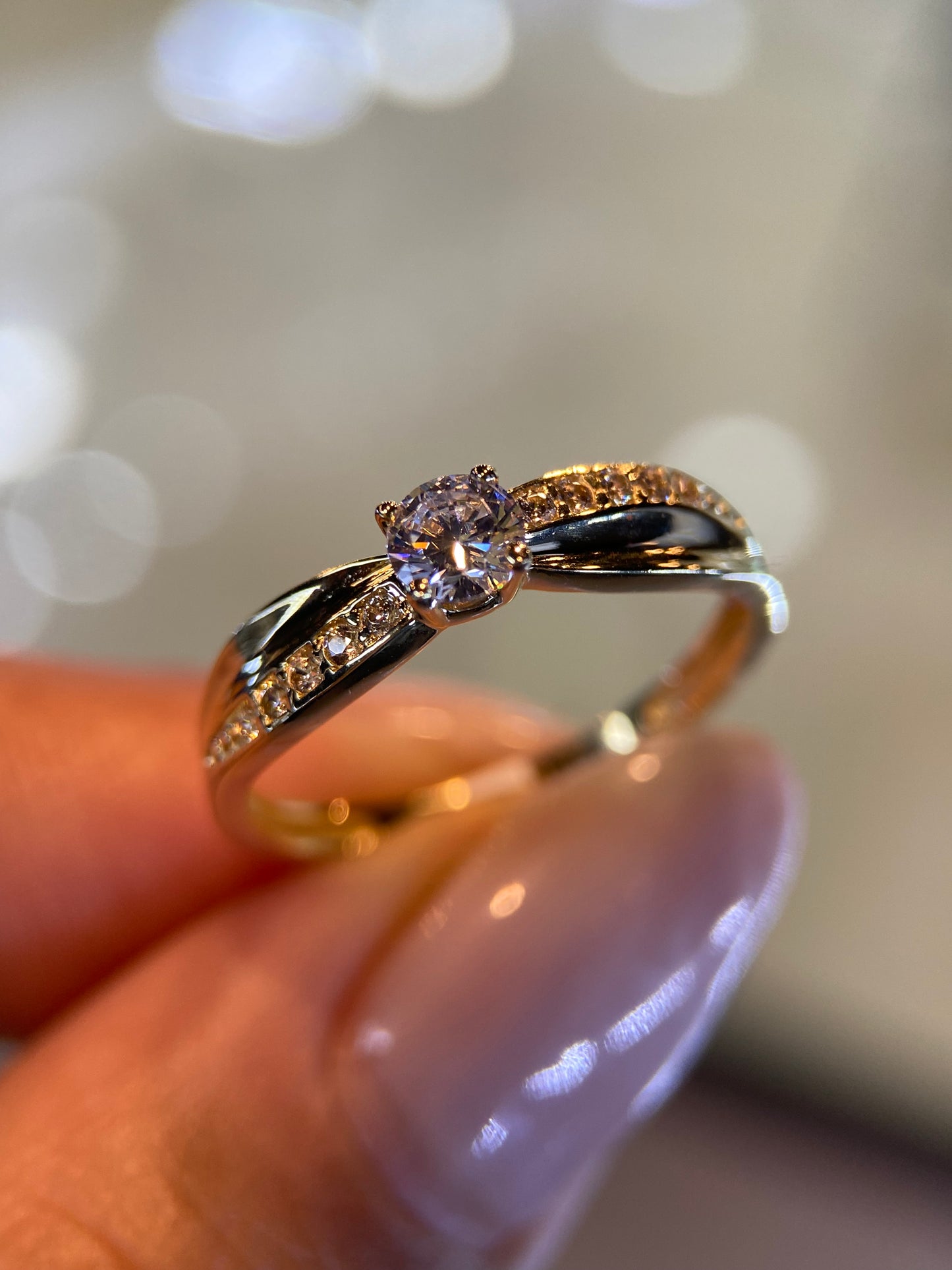 Anillo Lotus en Oro