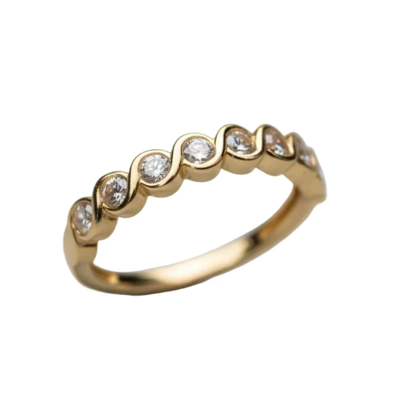 Media Churumbela curve en Oro