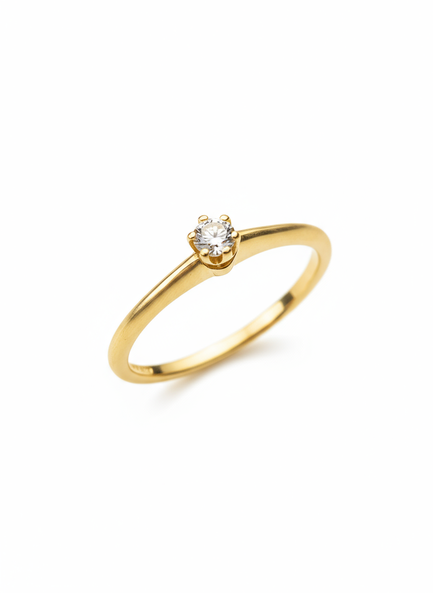 Anillo OF1179 en oro 0.15ct