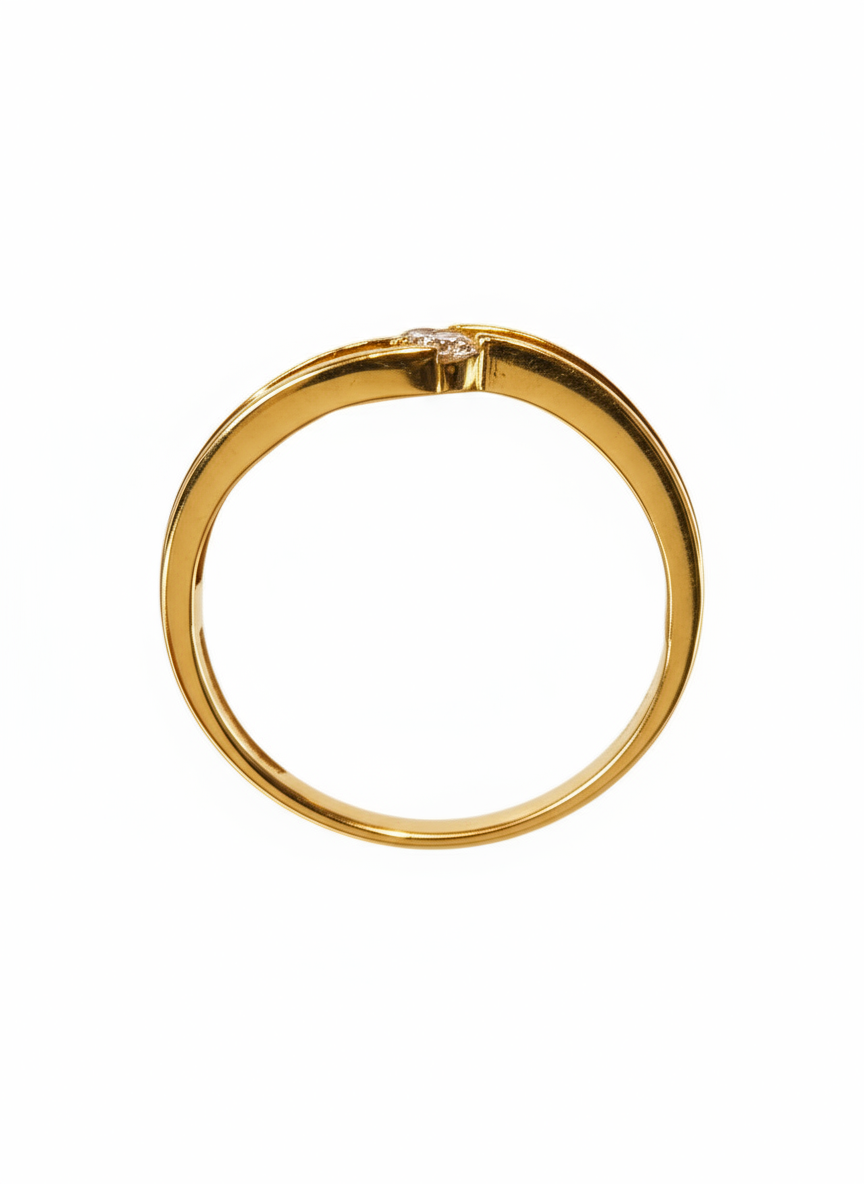 Anillo OF1433 en oro 0.08ct