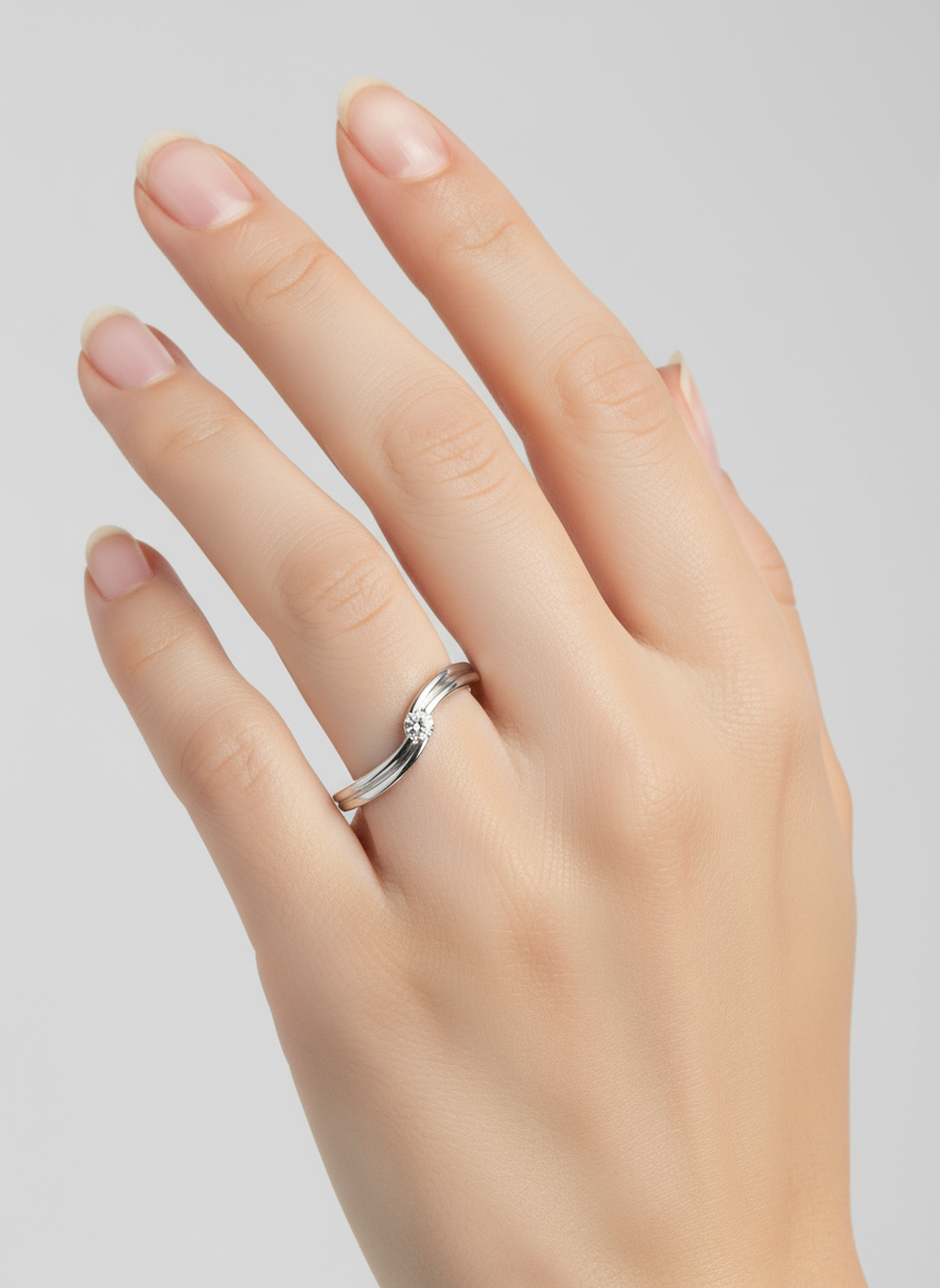 Anillo OF1433 en oro 0.08ct