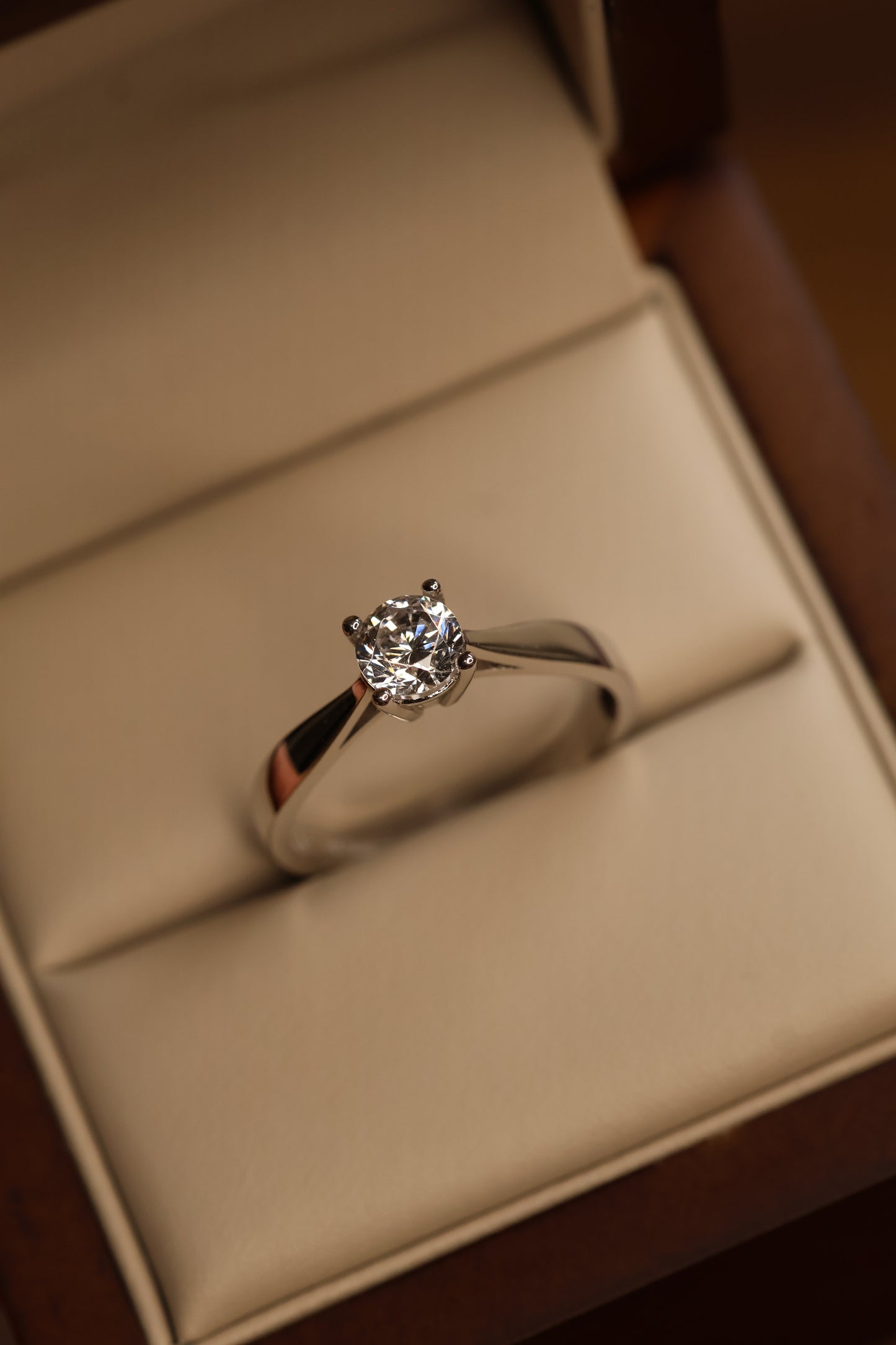 Anillo Lisa en Oro .50 ct