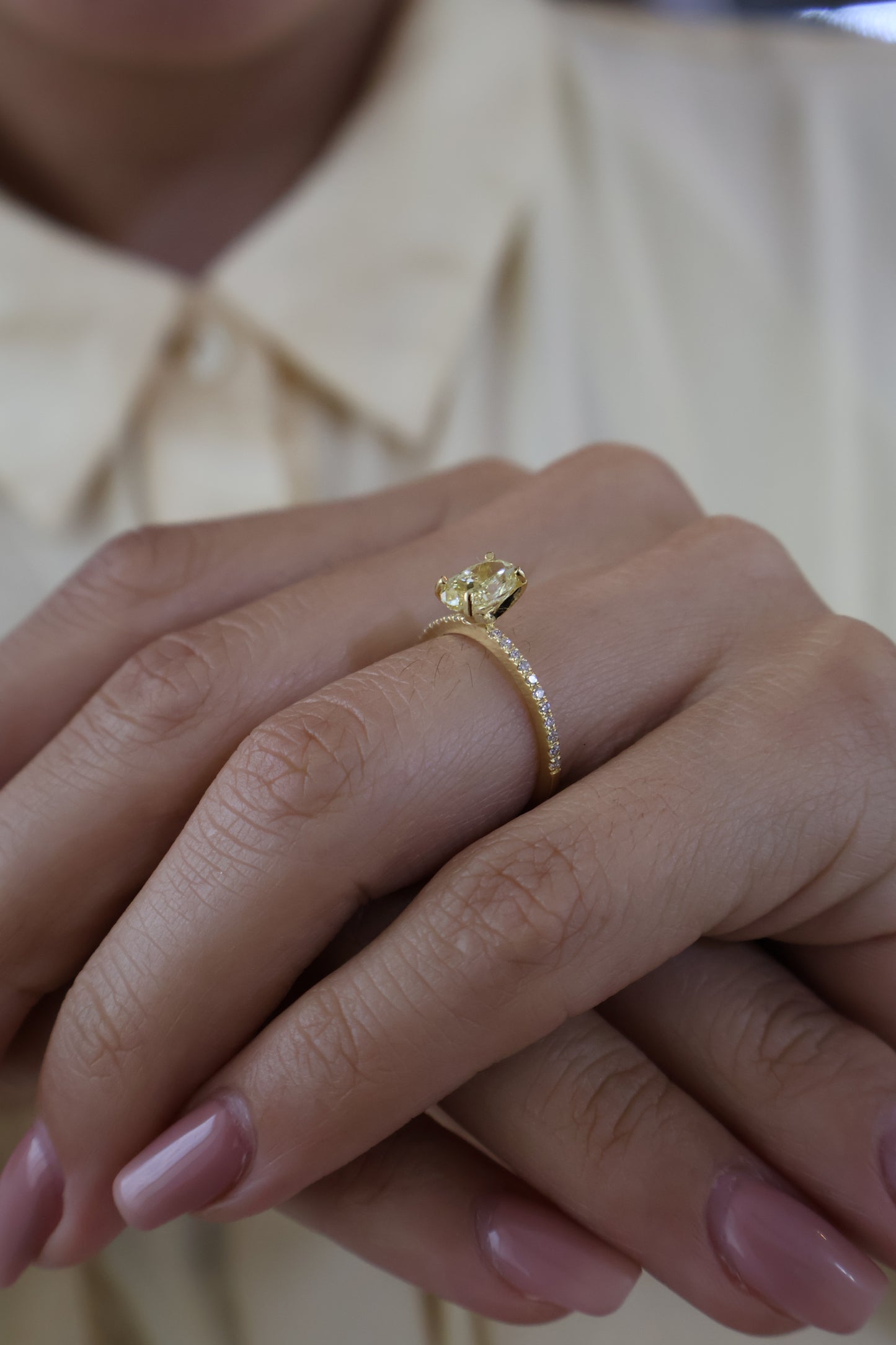 Anillo Bella en Oro 1.00 ct