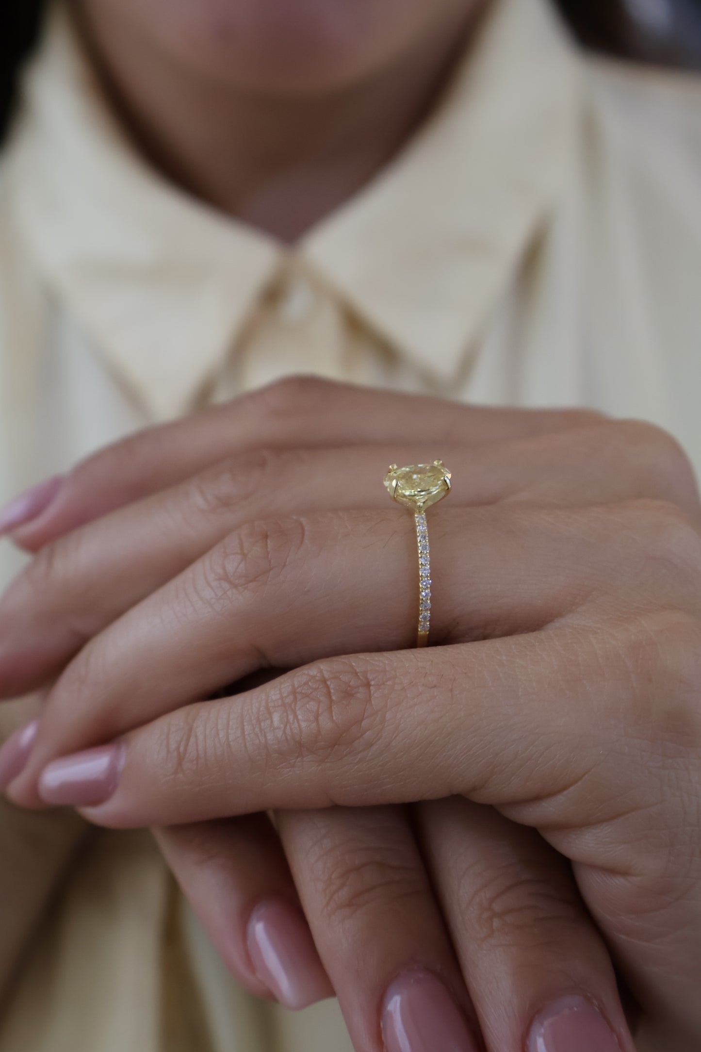 Anillo Bella en Oro 1.00 ct