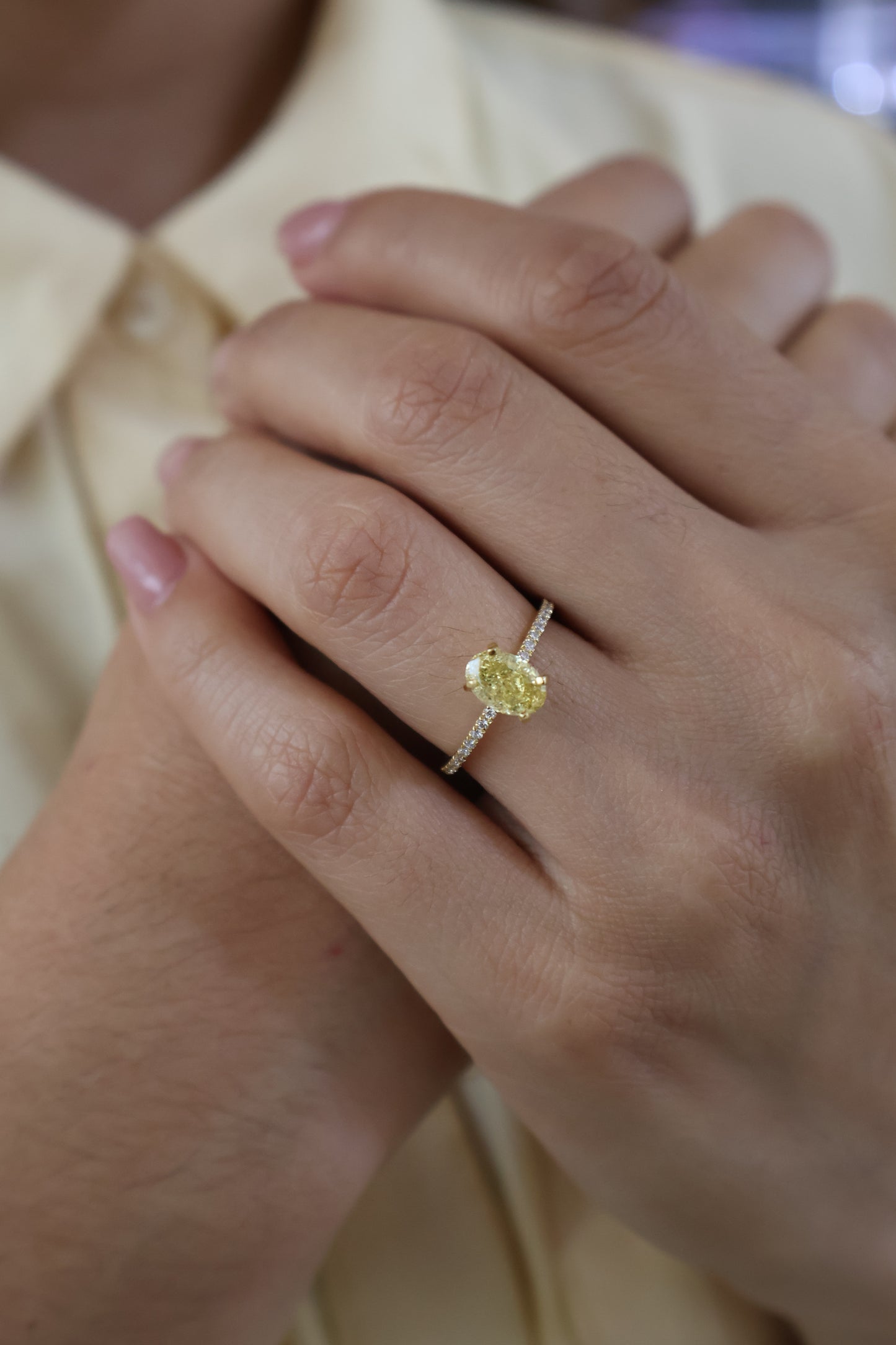 Anillo Bella en Oro 1.00 ct