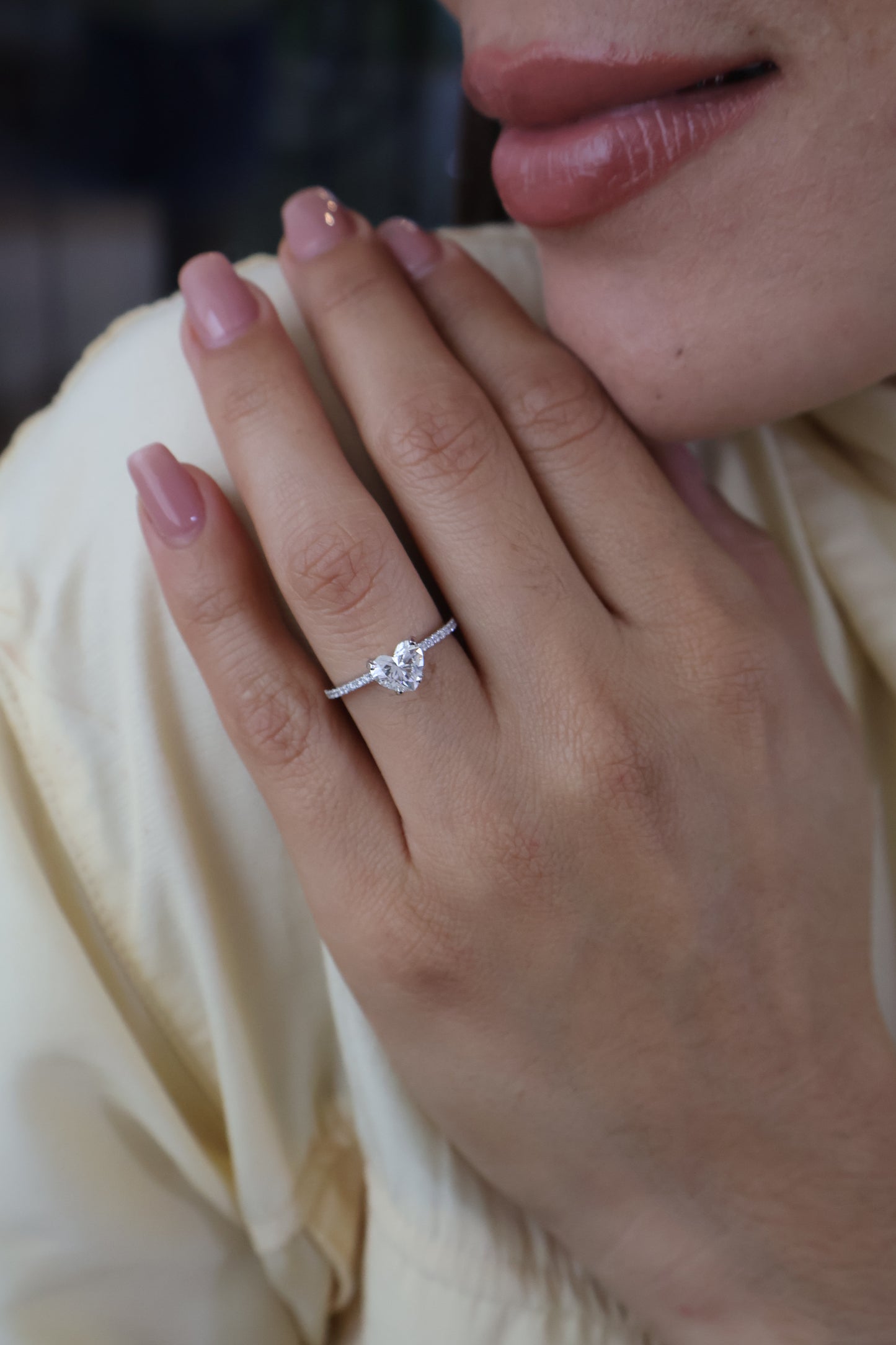 Anillo Agata en Oro 1.00 ct