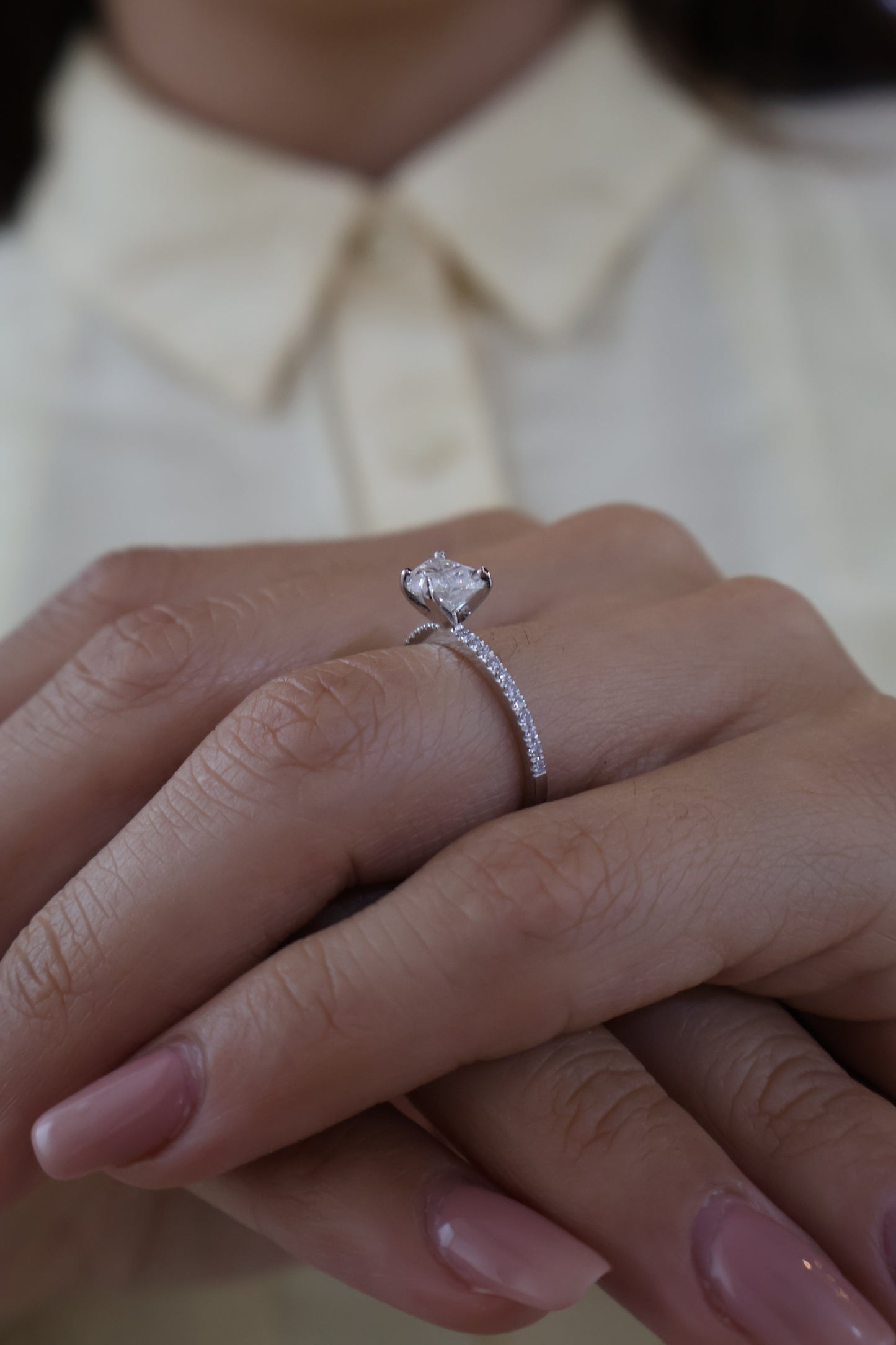 Anillo Agata en Oro 1.00 ct
