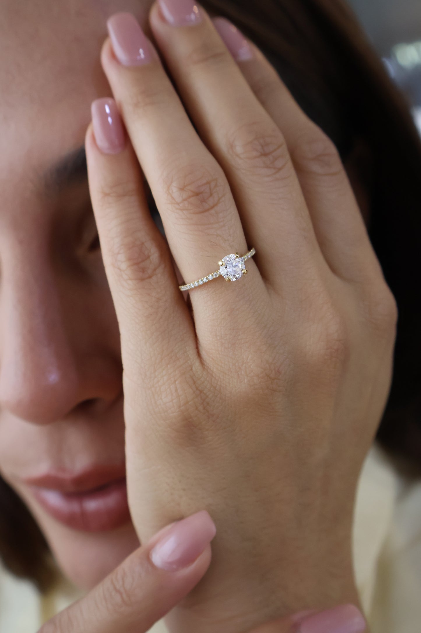 Anillo Sthepany en Oro 1.00 ct