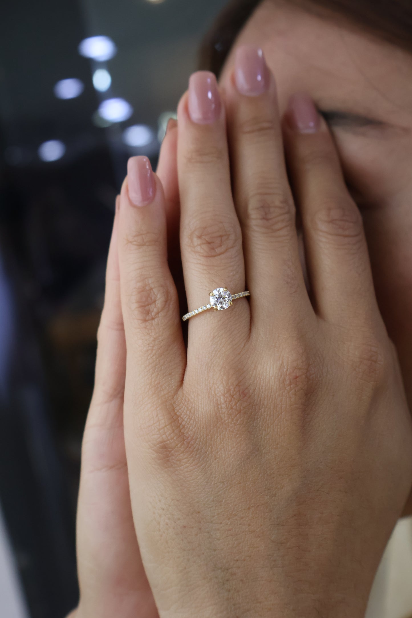 Anillo Sthepany en Oro 1.00 ct