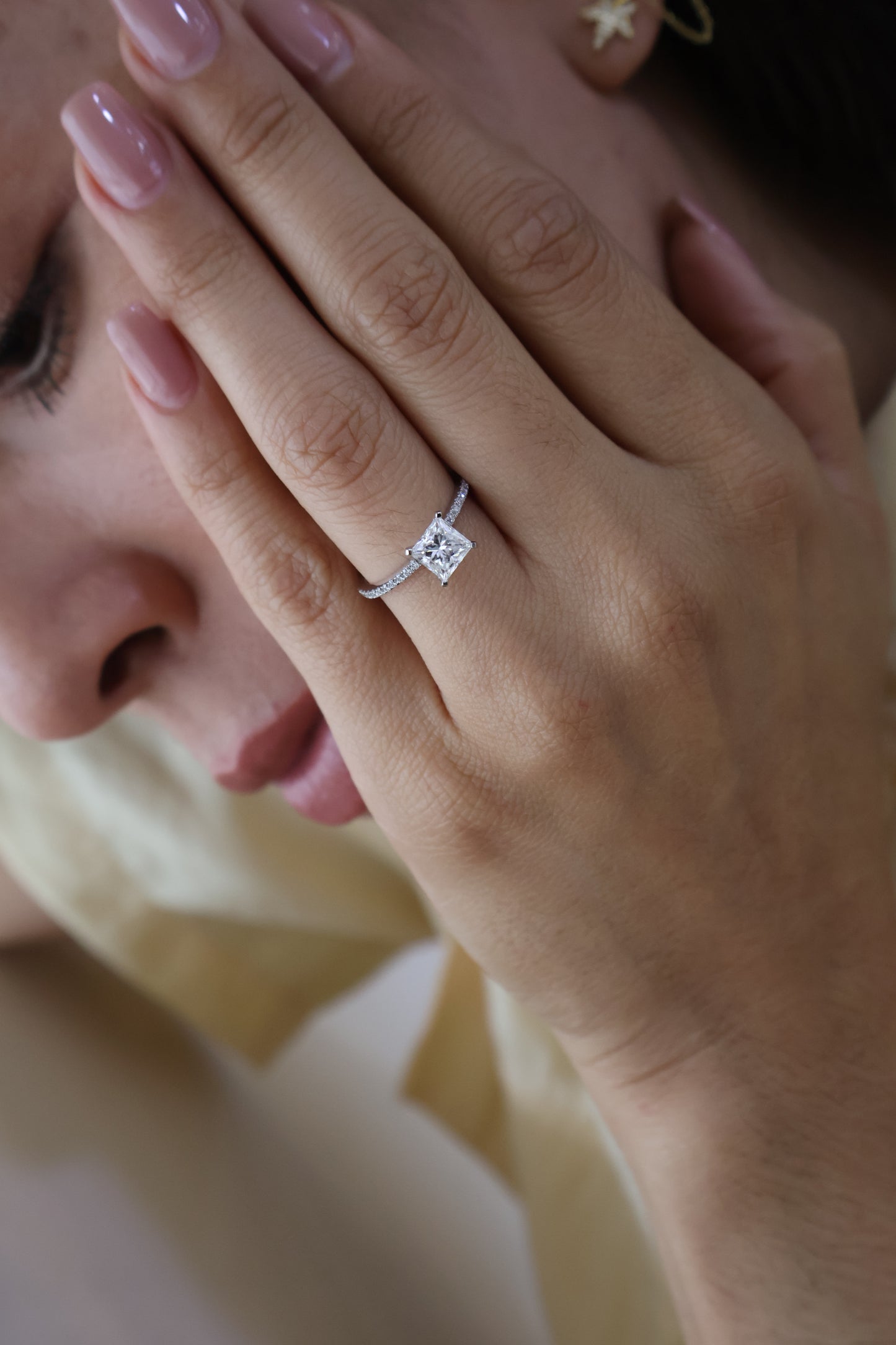 Anillo Giovanna en Oro 1.00 ct