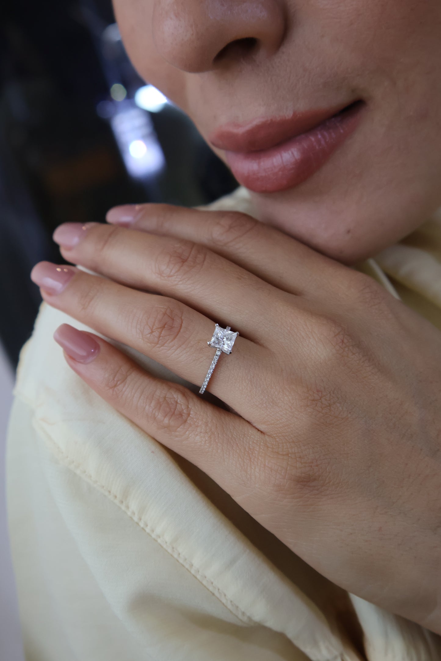 Anillo Giovanna en Oro 1.00 ct