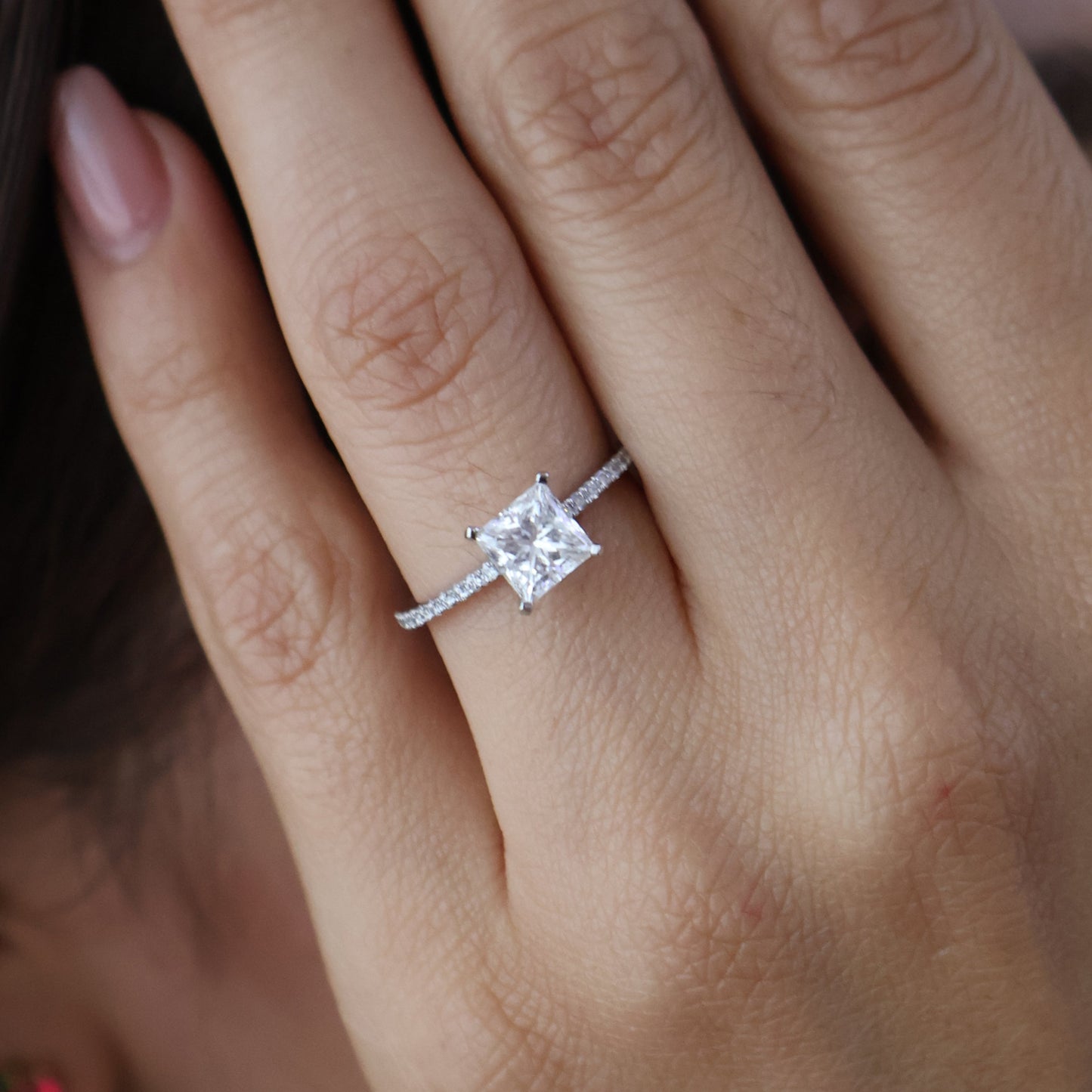 Anillo Giovanna en Oro 1.00 ct