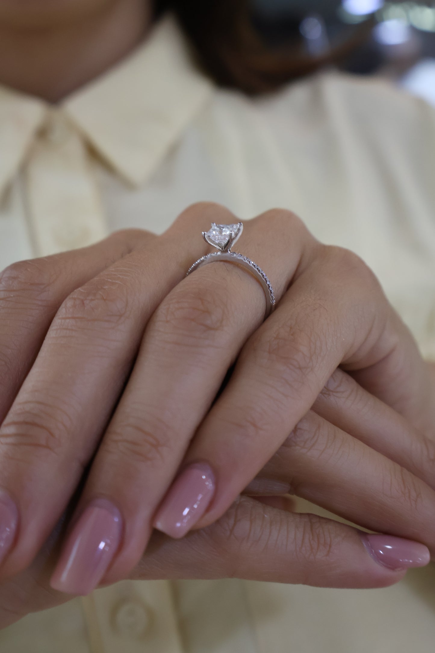 Anillo Giovanna en Oro 1.00 ct