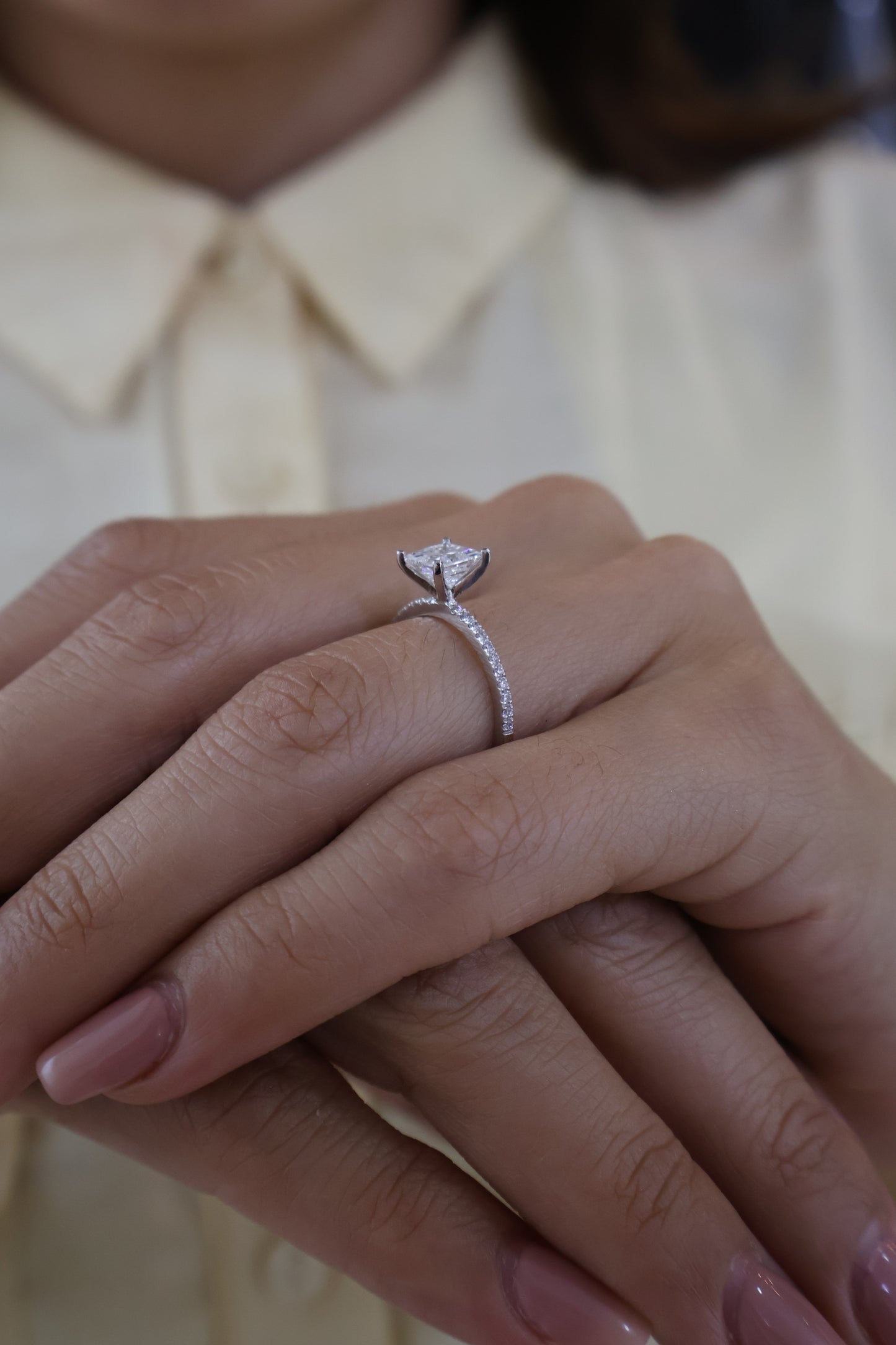 Anillo Giovanna en Oro 1.00 ct