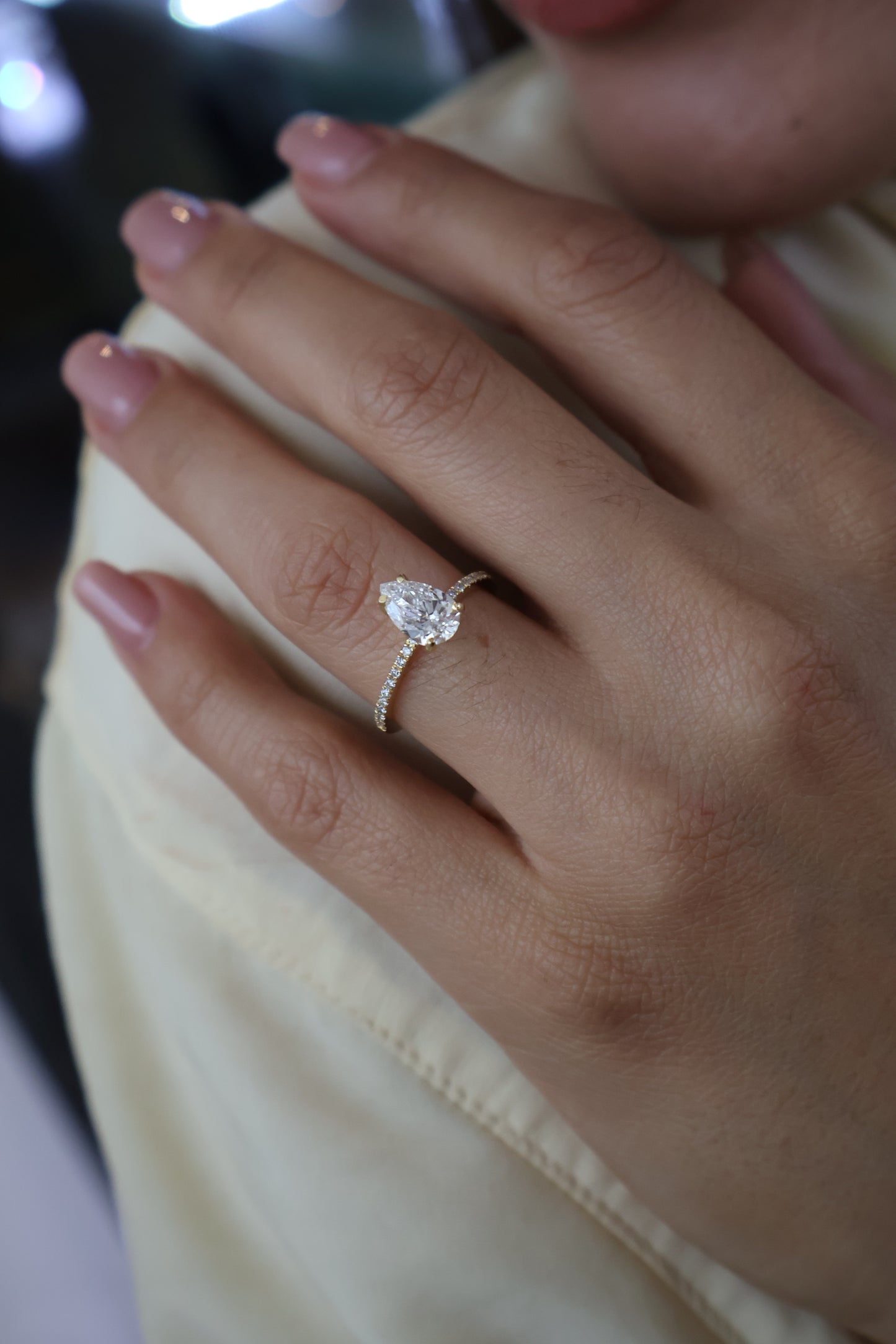 Anillo Cristina en Oro 1.00ct