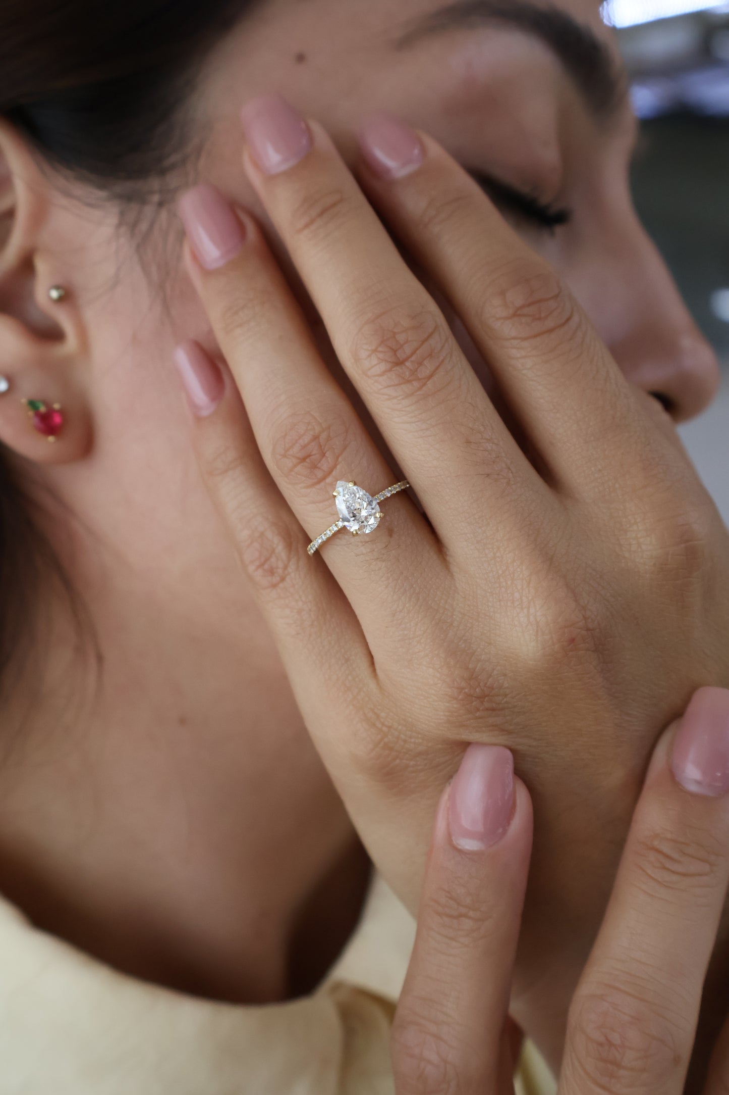 Anillo Cristina en Oro 1.00ct
