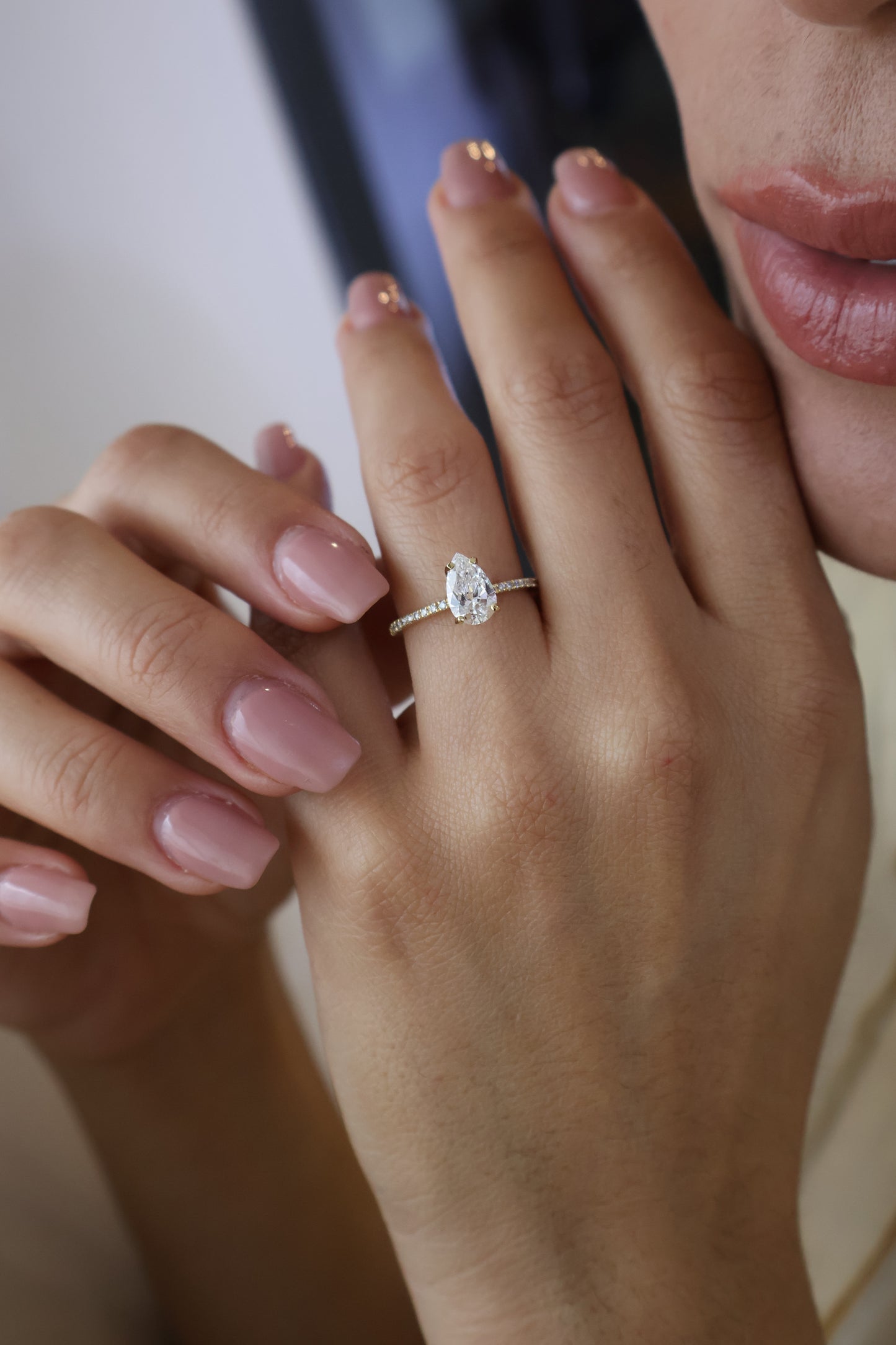 Anillo Cristina en Oro 1.00ct