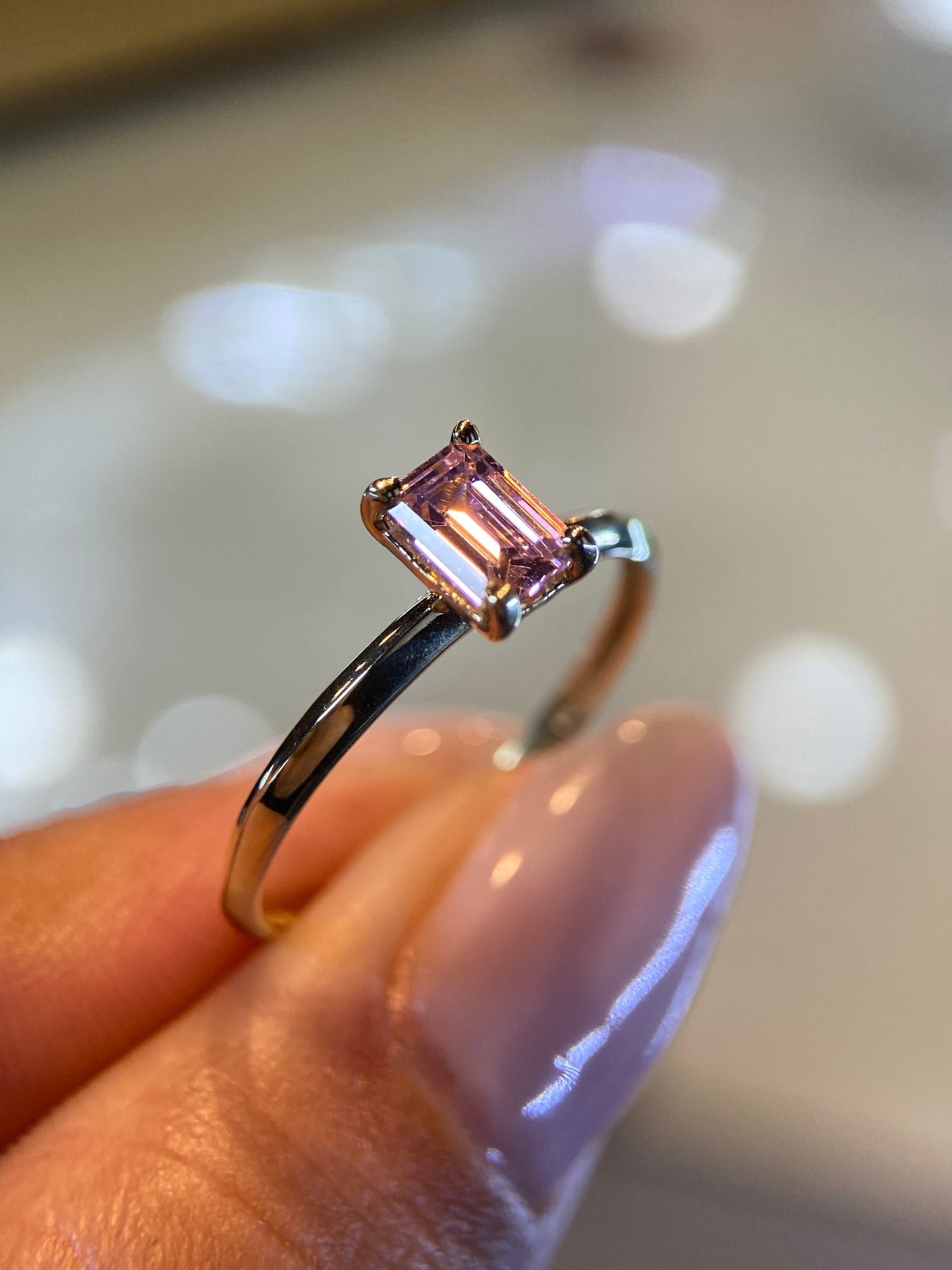Anillo Elira en Oro .50 CT