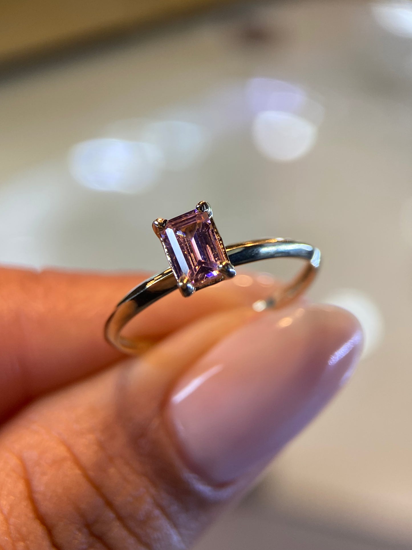 Anillo Elira en Oro .50 CT