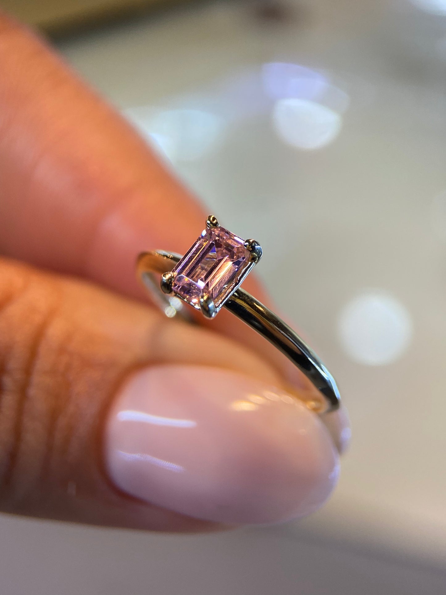 Anillo Elira en Oro .50 CT