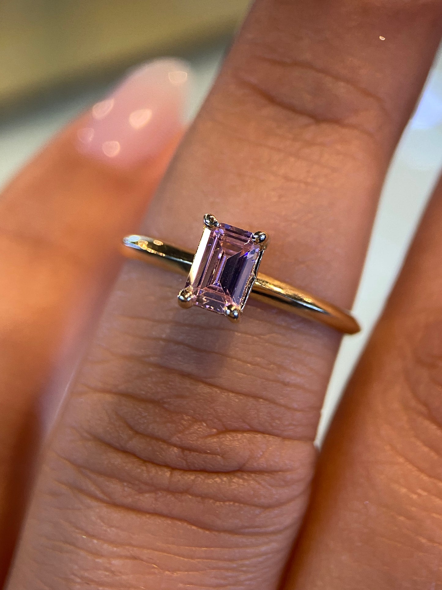 Anillo Elira en Oro .50 CT
