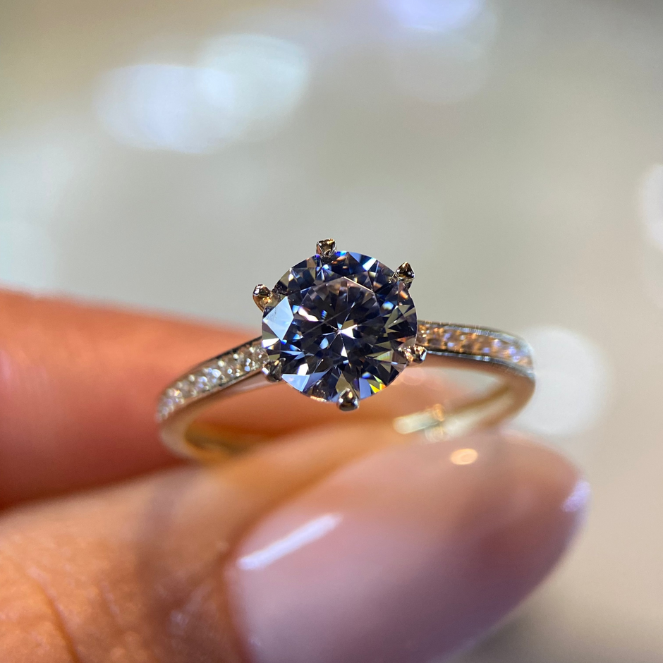 Anillo 15494 en Oro 1.00 ct