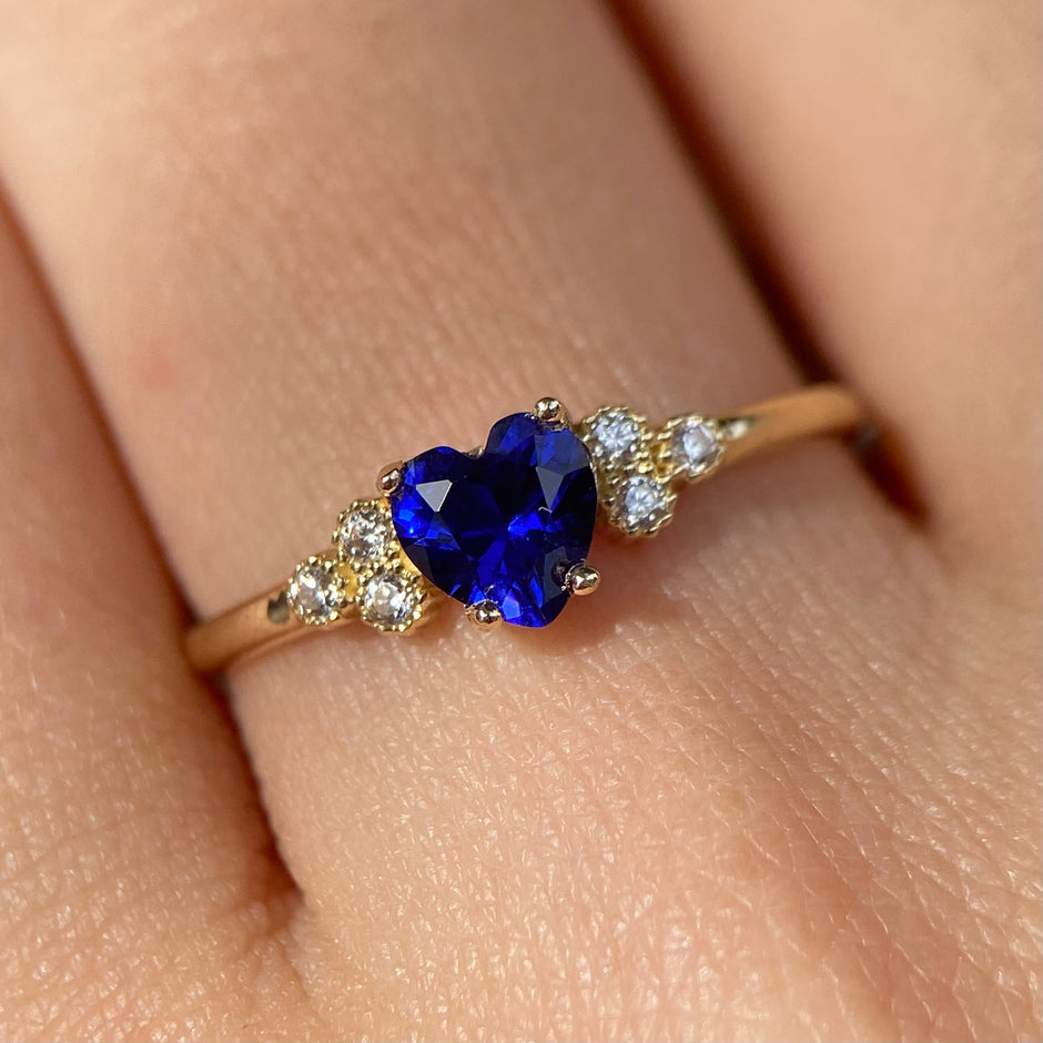 Anillo de compromiso en oro