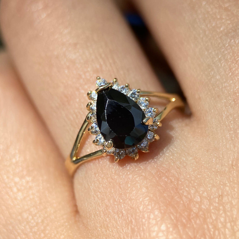 Anillo de compromiso en oro