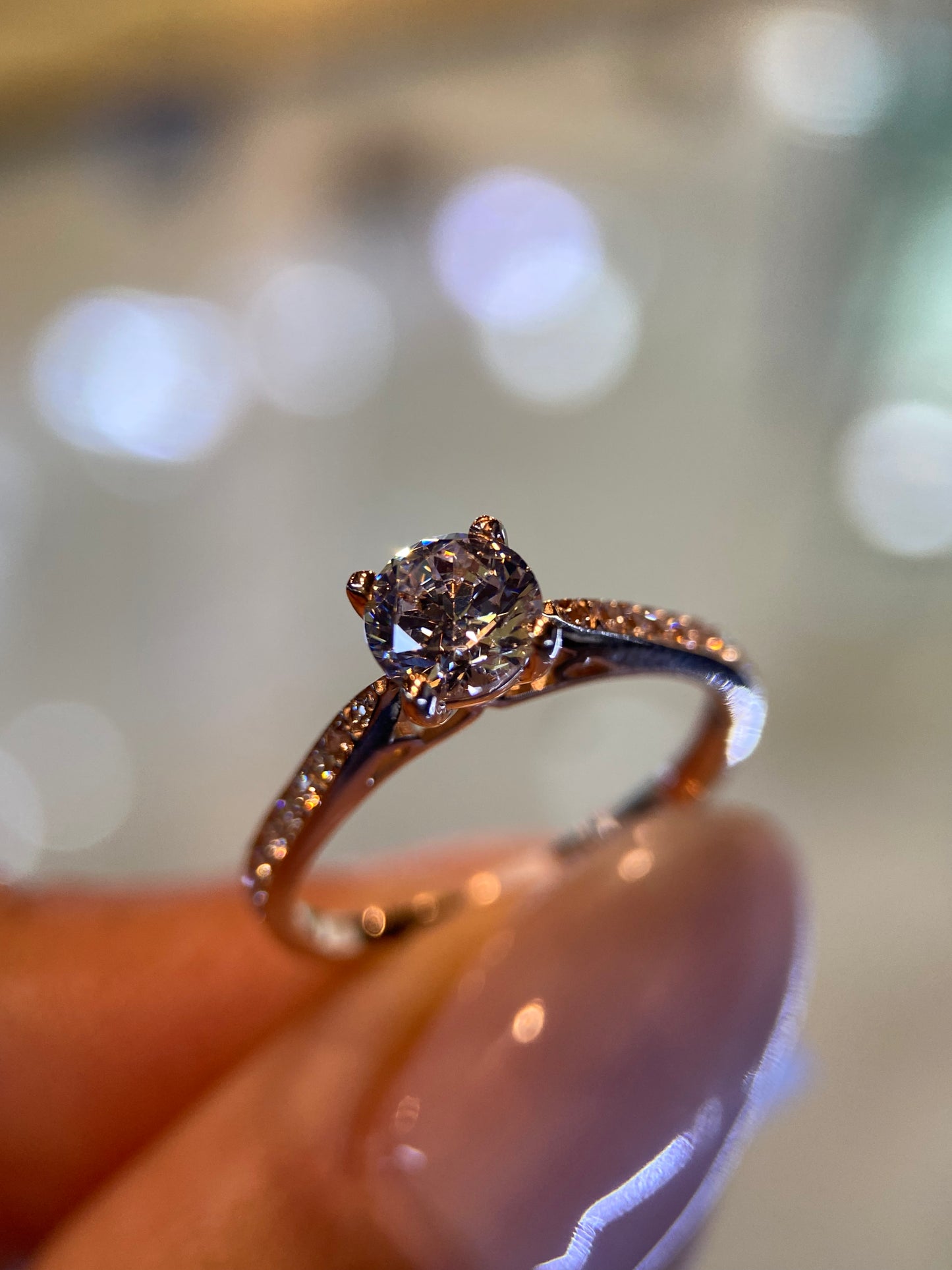 Anillo Evelyn en Oro .50 ct