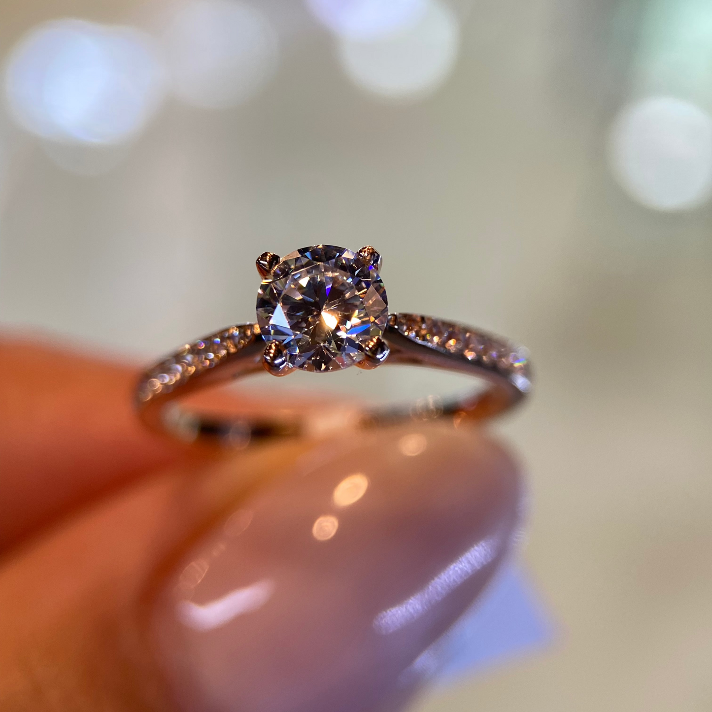 Anillo Evelyn en Oro .50 ct