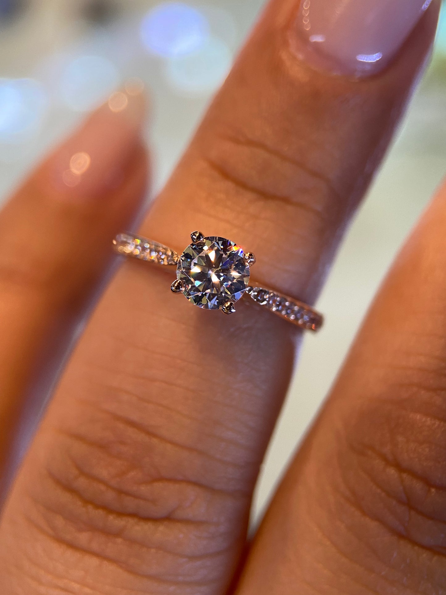 Anillo Evelyn en Oro .50 ct