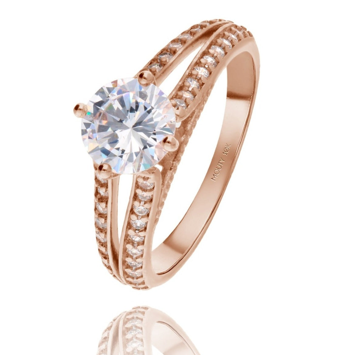 Anillo Lewis en oro 1.00 ct