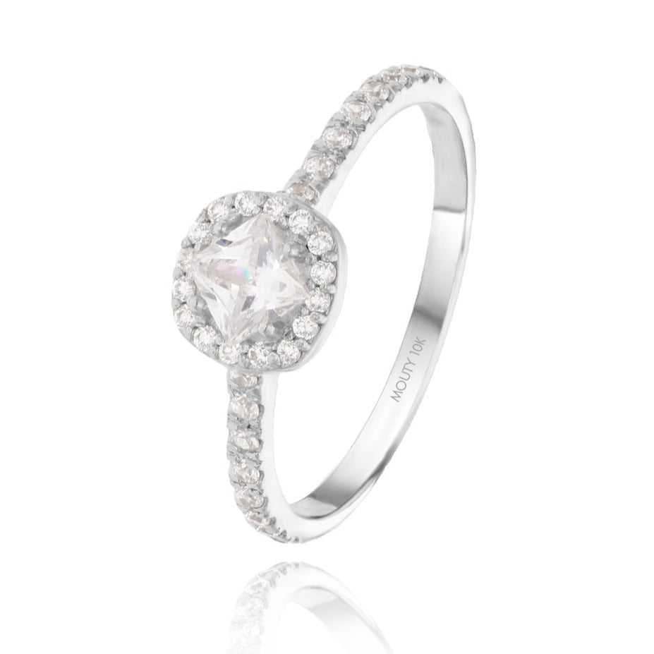 Anillo Alondra en Oro .25 ct